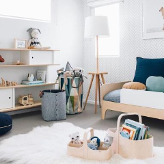 Lemnul in camera copiilor