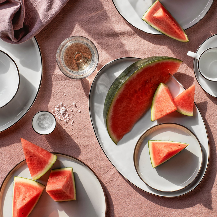 Farfurie mica din portelan Salt