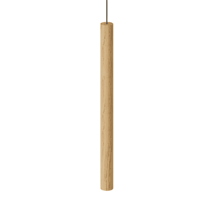 Lampa Suspendata din Stejar Chimes Tall UMAGE