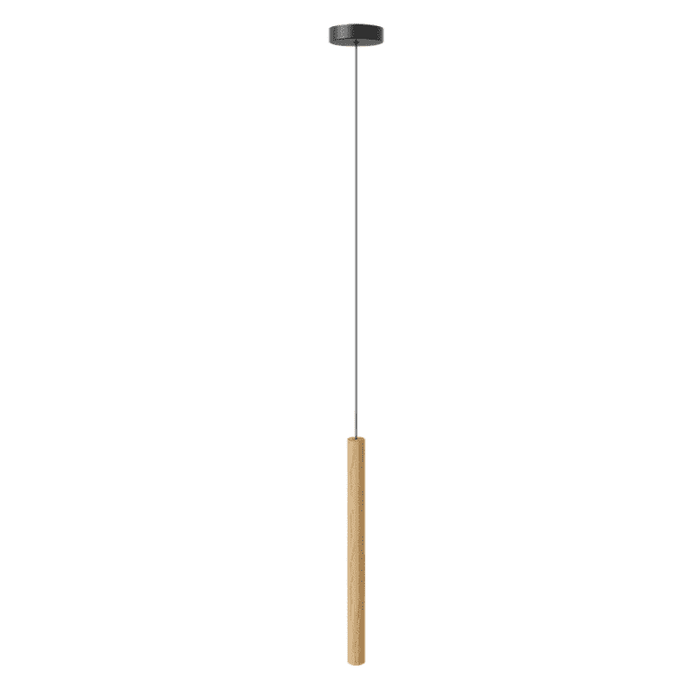 Lampa Suspendata din Stejar Chimes Tall UMAGE