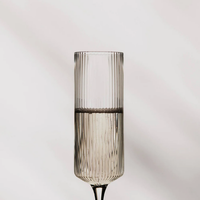 Set Pahare Ripple Champagne Flutes