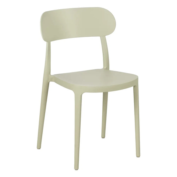 Scaun din Plastic Verde IXIA