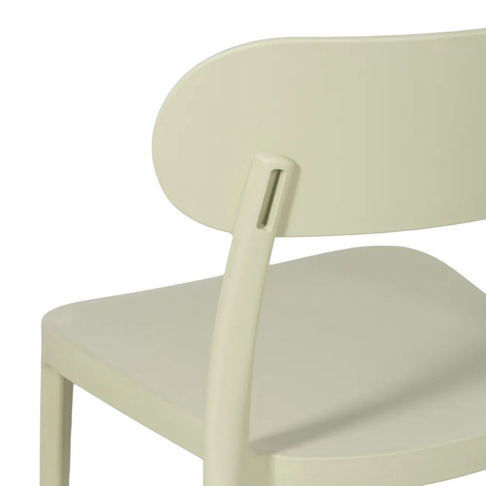 Scaun din Plastic Verde IXIA