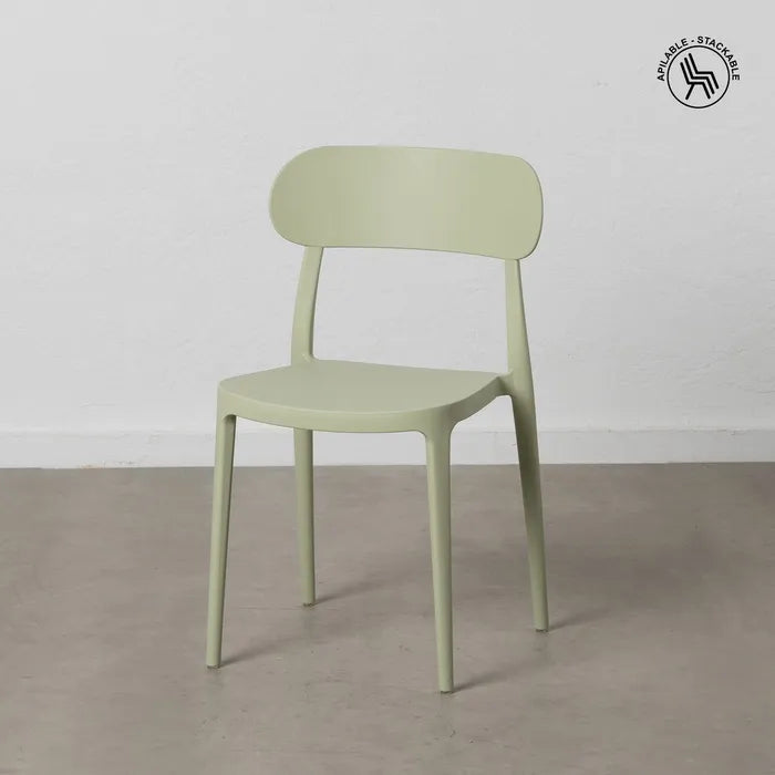 Scaun din Plastic Verde IXIA