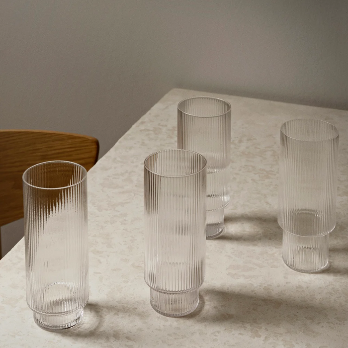 Set Pahare Ripple Long