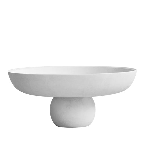 Bol Baburu Alb din Ceramica 43 cm 101 COPENHAGEN