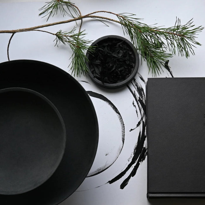 Bol Baburu Negru din Ceramica 30 cm 101 COPENHAGEN