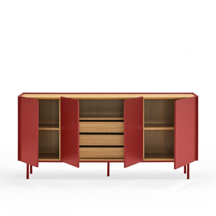 Comoda ARISTA din MDF cu Picioare Metalice 165 cm