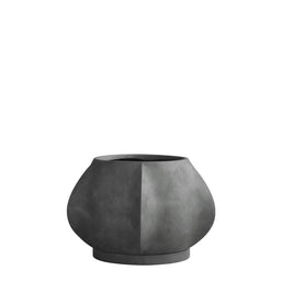 Ghiveci Arket Negru din Ciment 25 cm 101 COPENHAGEN