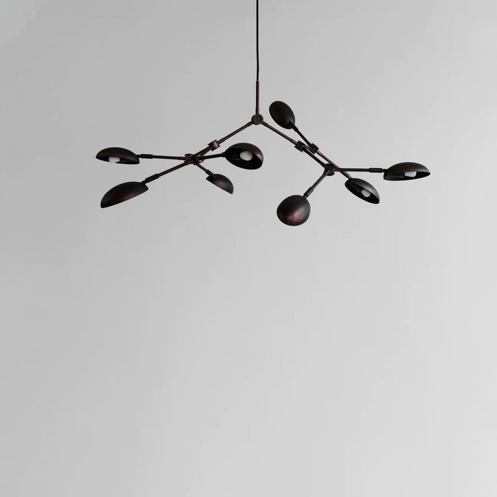 Lampa Suspendata Drop Neagra din Metal 106 cm 101 COPENHAGEN