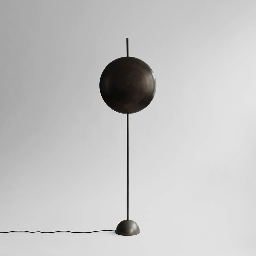 Lampa de Podea Totem Neagra din Metal 165 cm 101 COPENHAGEN