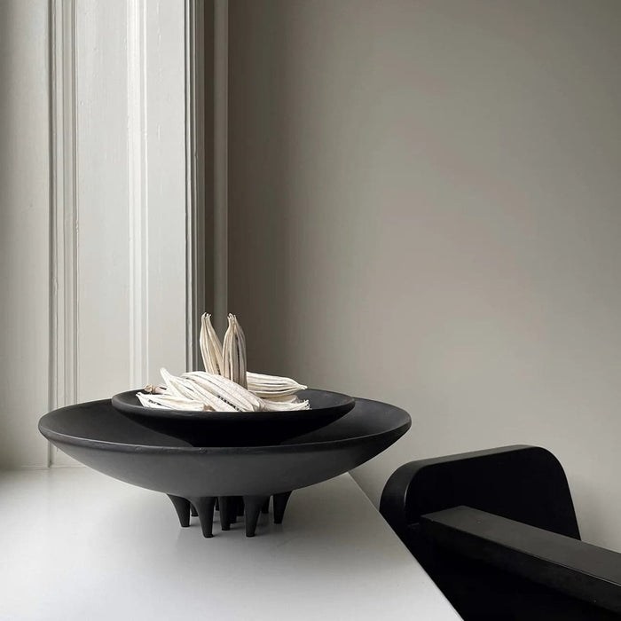 Tava Medusa Neagra din Ceramica 45 cm 101 COPENHAGEN