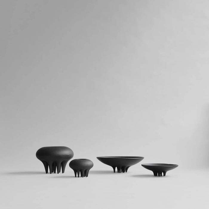 Vaza Medusa Neagra din Ceramica 20 cm 101 COPENHAGEN