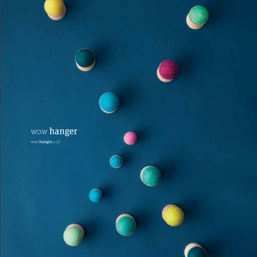 Cuier din lemn și lână WOW M