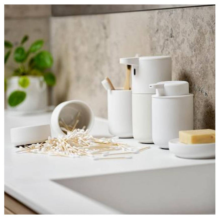 Baie - Suport Sapun Alb Din Ceramica ZONE