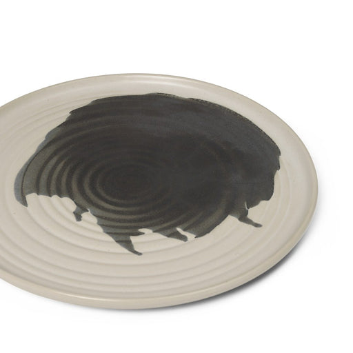 Bucatarie Si Servirea Mesei - Farfurie Omhu Din Ceramica M Alb/Gri FERM LIVING