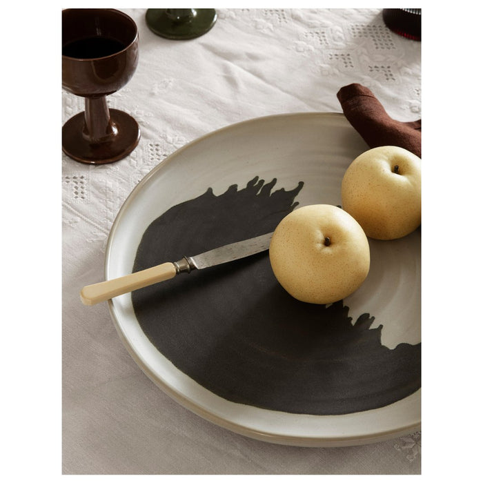 Bucatarie Si Servirea Mesei - Platou Omhu Din Ceramica Alb/Gri FERM LIVING