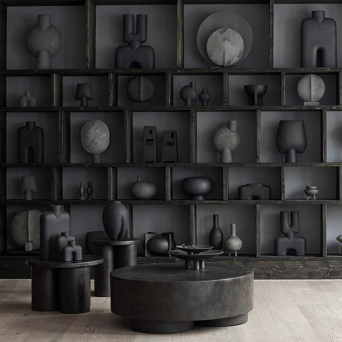Vaza COBRA Neagra din Ceramica 62cm