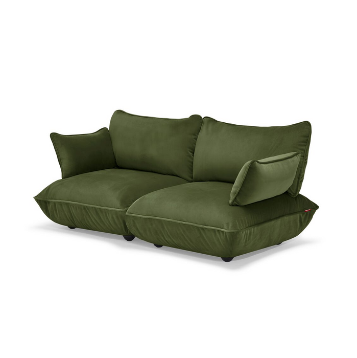 Canapea Sumo Medium Green Velvet