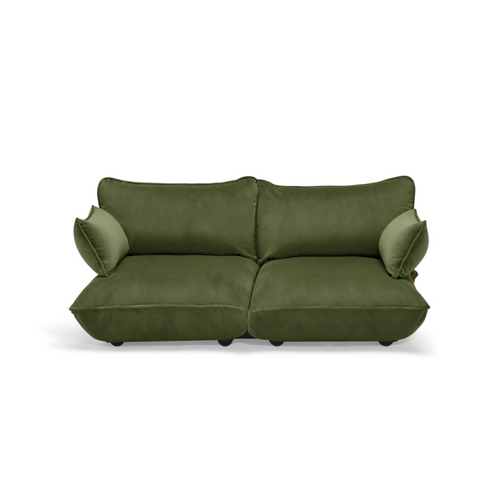 Canapea Sumo Medium Green Velvet