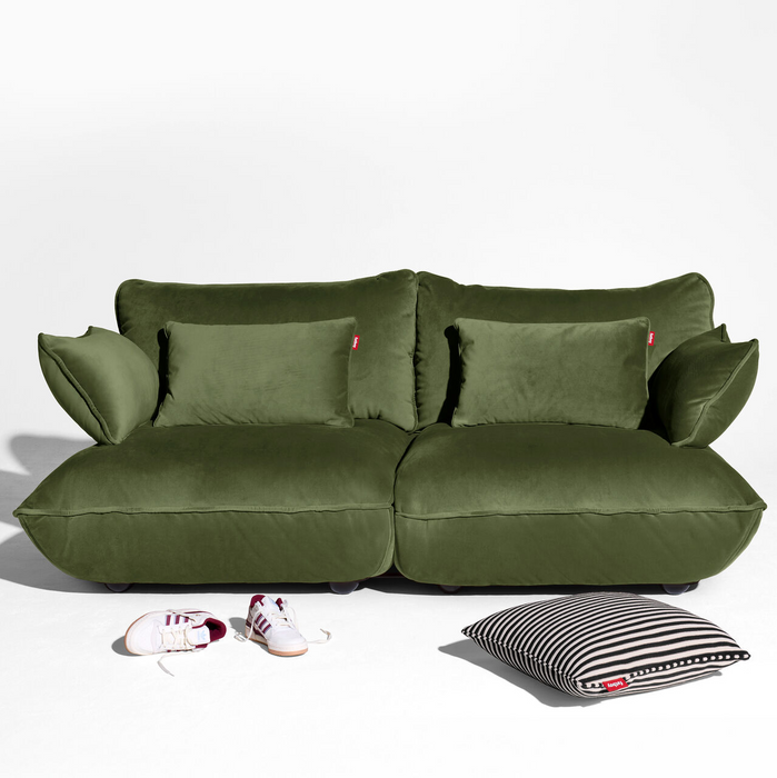 Canapea Sumo Medium Green Velvet