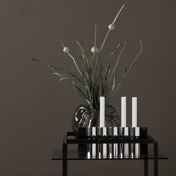 Decoratiuni - Suport Pentru Lumanari Ripply Din Inox New Works