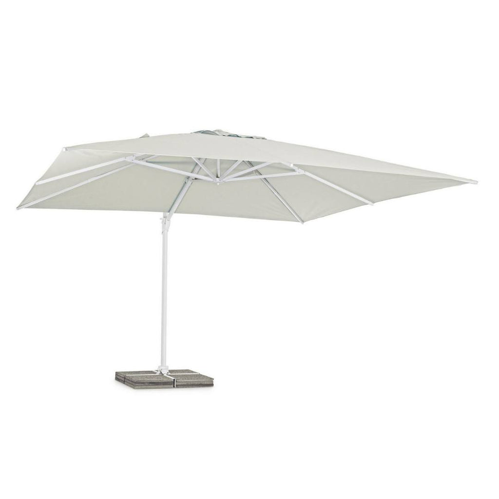 Exterior - Umbrela De Soare Eden Alba Din Textil 4 X 4 M Bizzotto