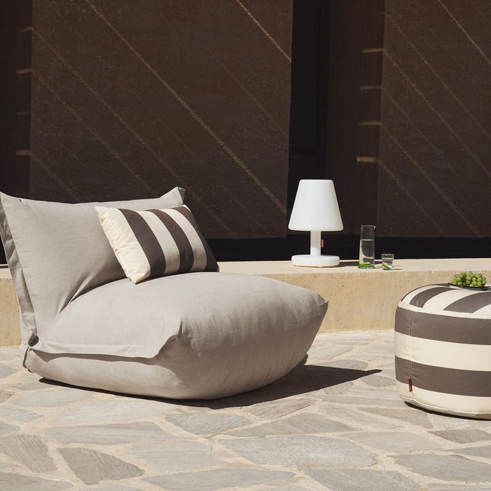 Fotoliu Outdoor Bonbaron Grey Taupe