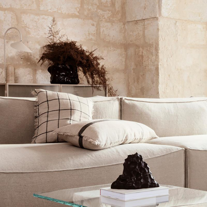 Perna din Bumbac si In CALM CUSHION Crem FERM LIVING (outlet)