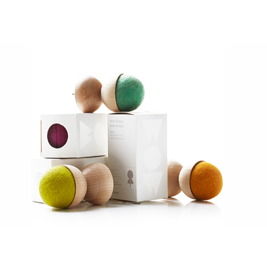 Cuier din lemn și lână WOW M