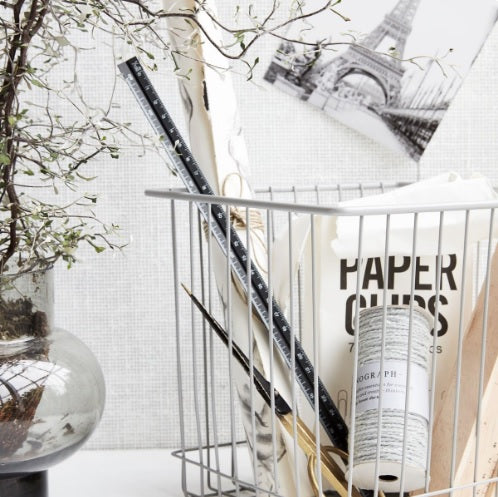 Coș metalic pentru depozitare