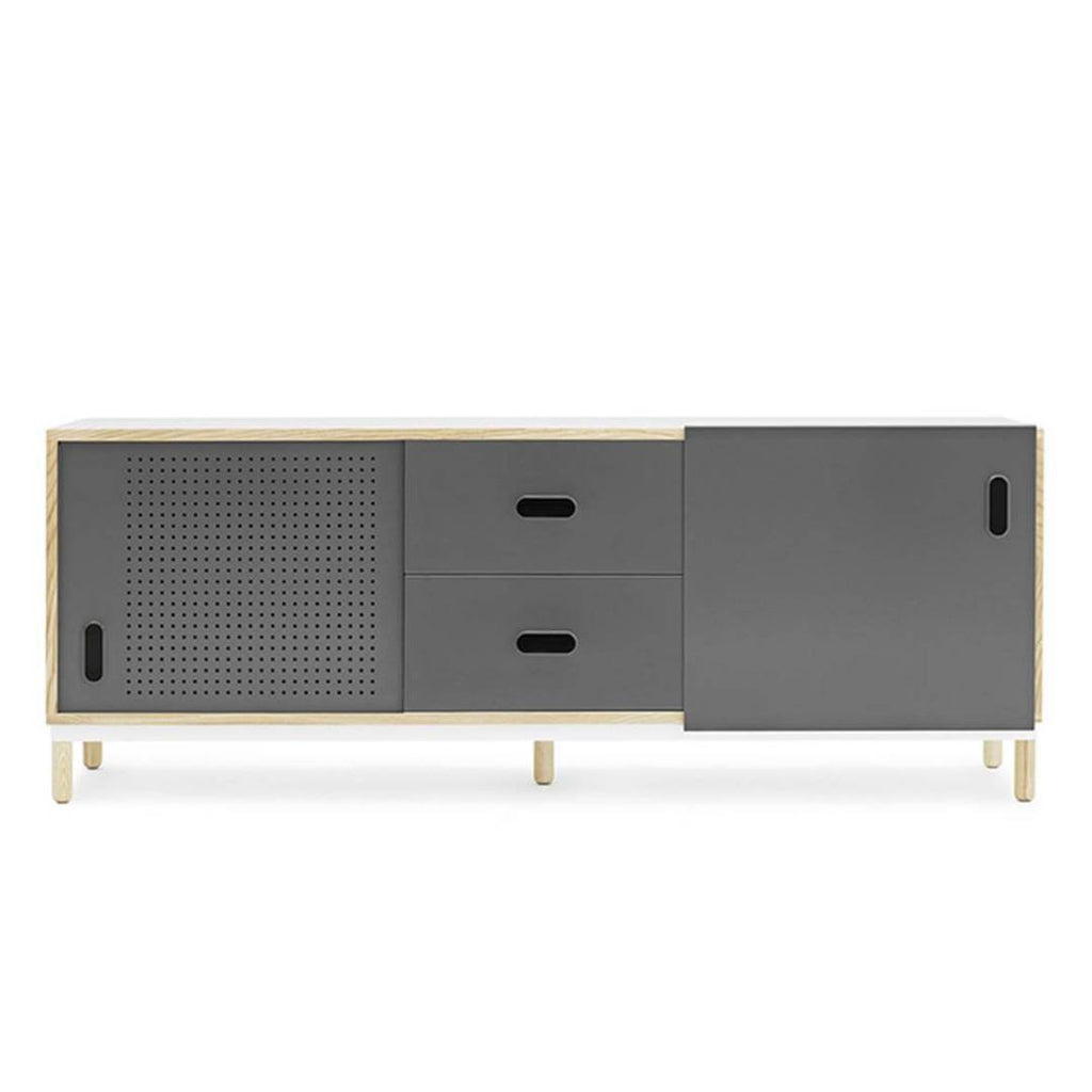 Mobilier - Comoda KABINO Gri Din MDF 161.8 Cm NORMANN COPENHAGEN