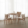 Mobilier - Masa Dining Oku Nature Dark Din Lemn NORR11