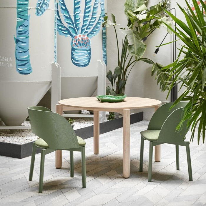 Masa Dining ATLAS din Lemn si MDF 120 cm