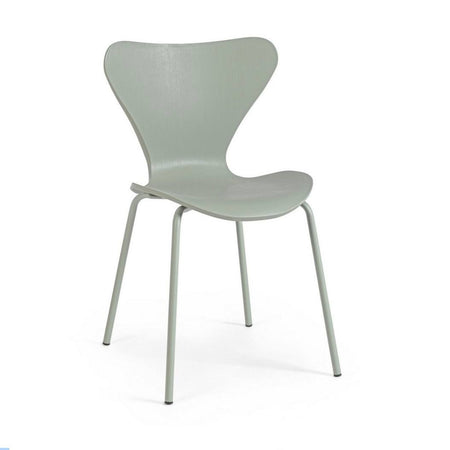 Mobilier - Scaun Tessa Gri Din Plastic BIZZOTTO