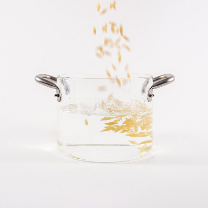 Oală din sticlă borosilicată