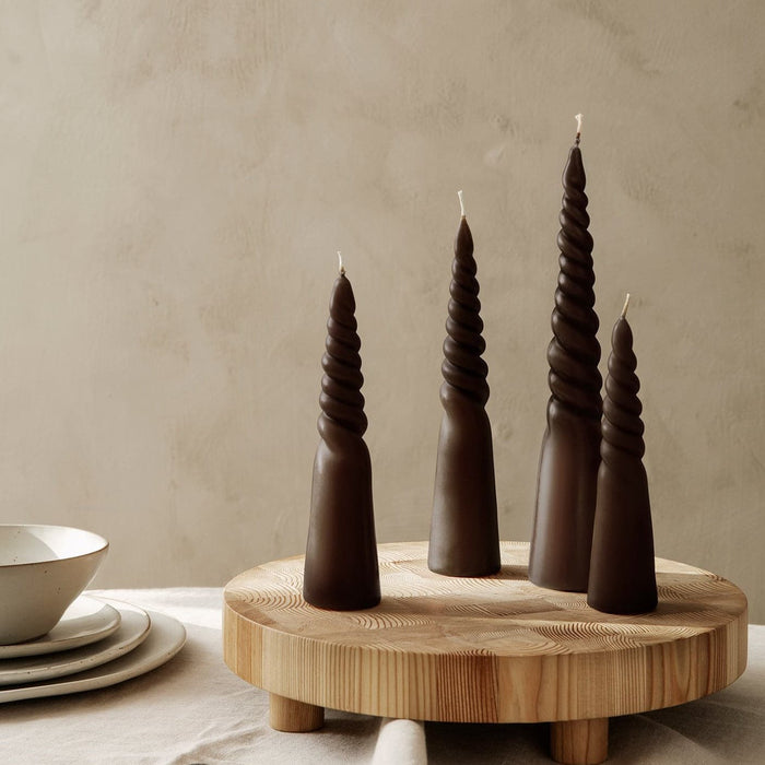 Set 4 Lumanari Twisted Maro FERM LIVING