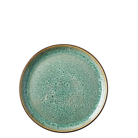 Farfurie din Ceramica cu Interior Verde 17 cm BITZ