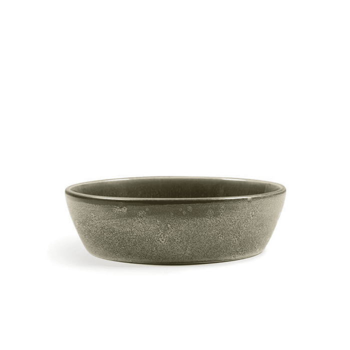 Bol Ceramic Gri cu Interior Gri (dia 18 cm) BITZ