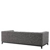 Canapea de 3 Locuri Ditmar Gri din Textil 231 cm Eichholtz
