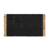 Covor BLOCK Negru din Material Textil FERM LIVING