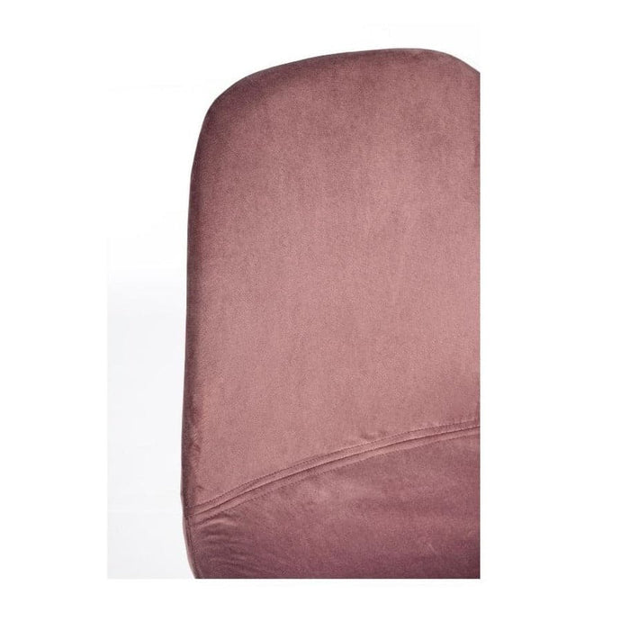 Scaun Irelia din Catifea Roz BIZZOTTO