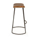 Scaun de Bar Nadira din Piele Maro BIZZOTTO