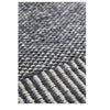 Covor Rombo din Material Textil Gri WOUD