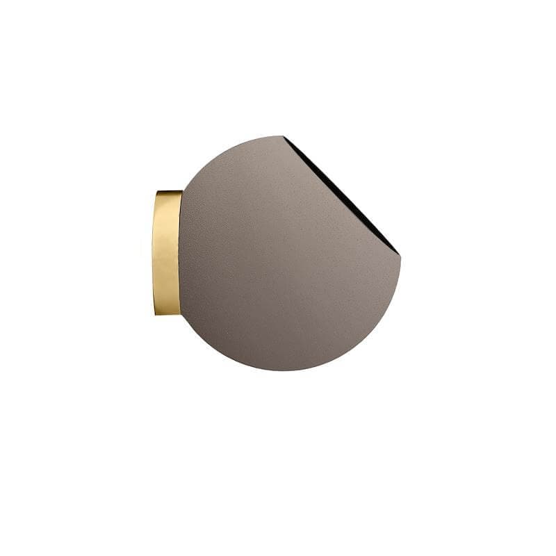 Ghiveci de Perete Sferic GLOBE Crem din Metal 17 cm AYTM