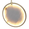 Lampa Led Suspendata Rotunda Ocala Aurie din Alama Periata Eichholtz