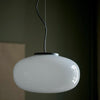 Lampa Suspendata Karl-Johan Alba din Sticla L New Works