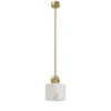 Lampa Suspendata Rotunda Etruscan Aurie din Alama Eichholtz