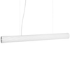 Lampa Suspendata VUELTA din Sticla Alba si Metal Argintiu 100 cm FERM LIVING