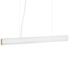 Lampa Suspendata VUELTA din Sticla Alba si Metal Auriu 100 cm FERM LIVING